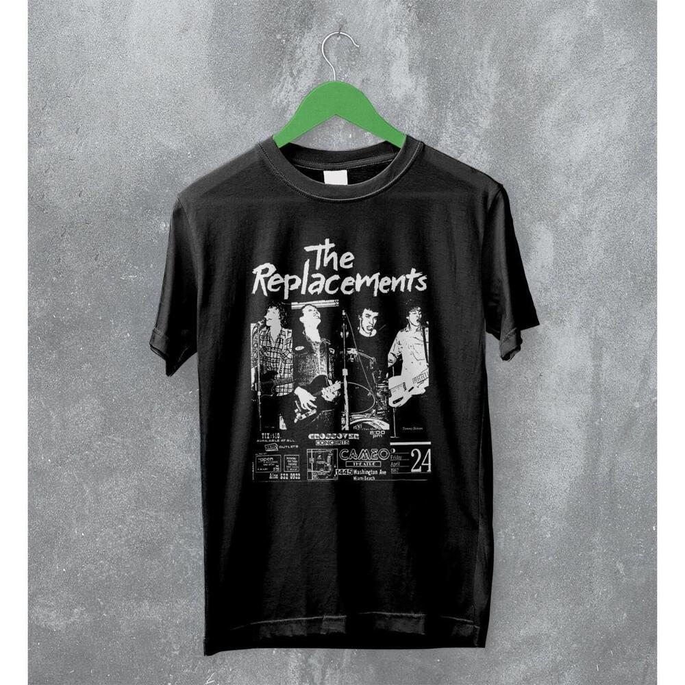 Gildan The Replacements Band Tee Cotton T-Shirt Re